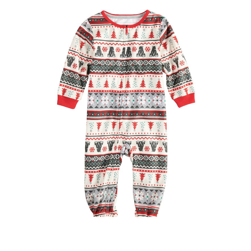Ensemble pyjama de famille pour noël, tenues assorties, tenues de famille pour noël, vêtements de nuit pour la maison, pour enfants et adultes
