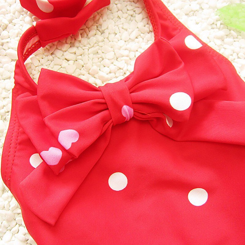 Girls Kid Halter Tankini Set Suit Headband Swimwear Swimming Costume Swimsuit Bikini