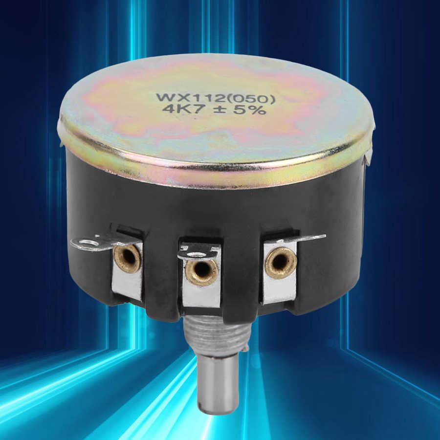 Einzel Kreis Drehen Draht Potentiometer Spirale Wx112(050) 4,7 k Energie 5w