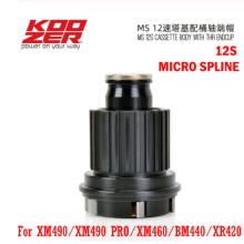 Koozer – Micro Spline 12S freehub XM490 BM440 PRO, 8, 9, 10, 11 vitesses XD