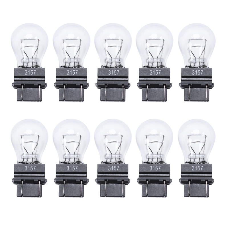 10x 3157 Bright Light Bulbs Tail Brake Backup Reverse S8 Signal Lamp Turn Signal