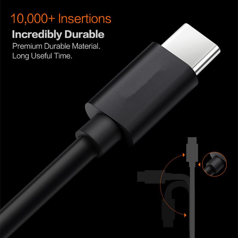 Car Charger For Samsung Note 20 Ultra 10 9 8 Pro Lite S21 S20 Ultra USB Car Charger 3.1A Fast Charging Phone Type C USB Cable
