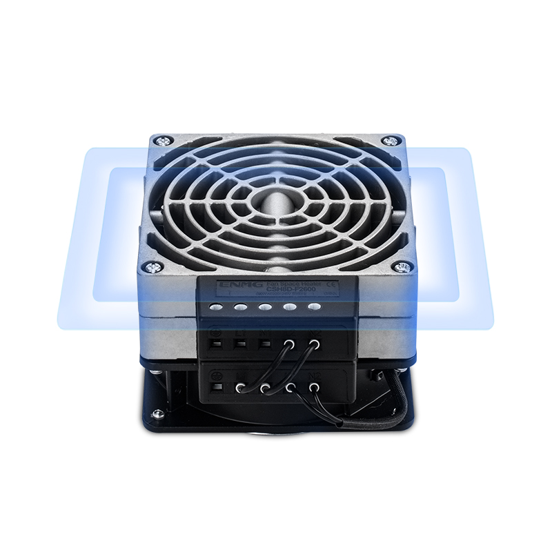 ENMG Aluminum Fan Heater CSH8 400W Cabinet Moisture and Dehumidification Constant Temperature Anti-Condensation Air Conditioner