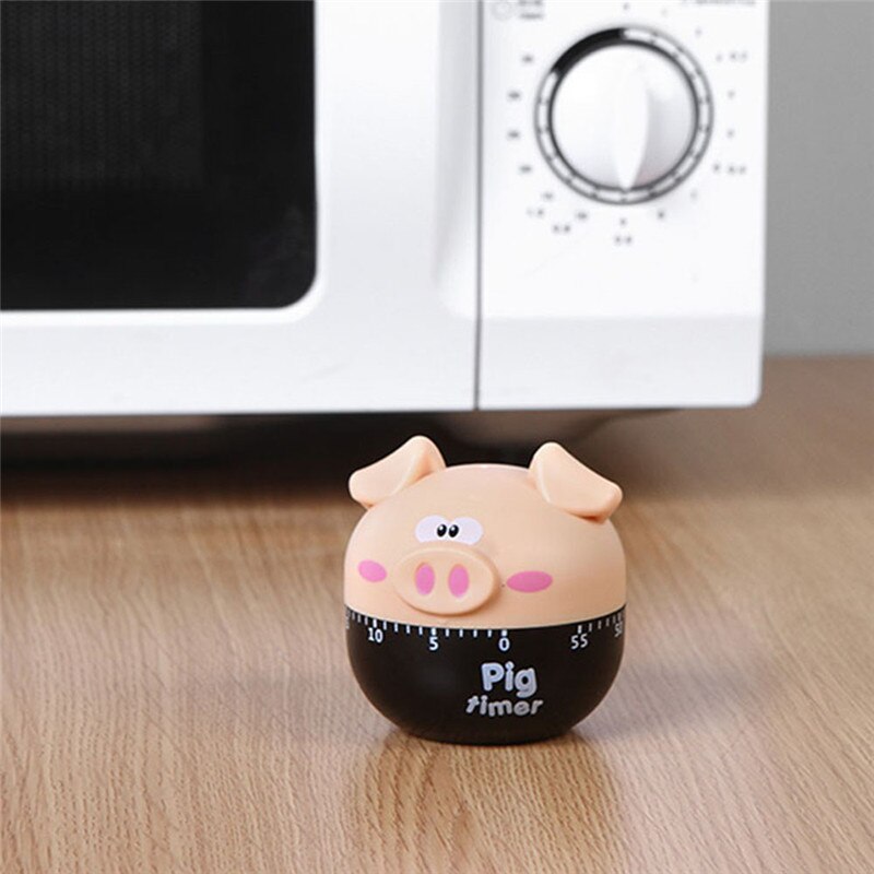 1 pcs Cartoon Timer Plastic Machine Timer 60 Min Wekker Keukengerei Leuke Digitale Timer Plastic Leuke Timer stopwatch