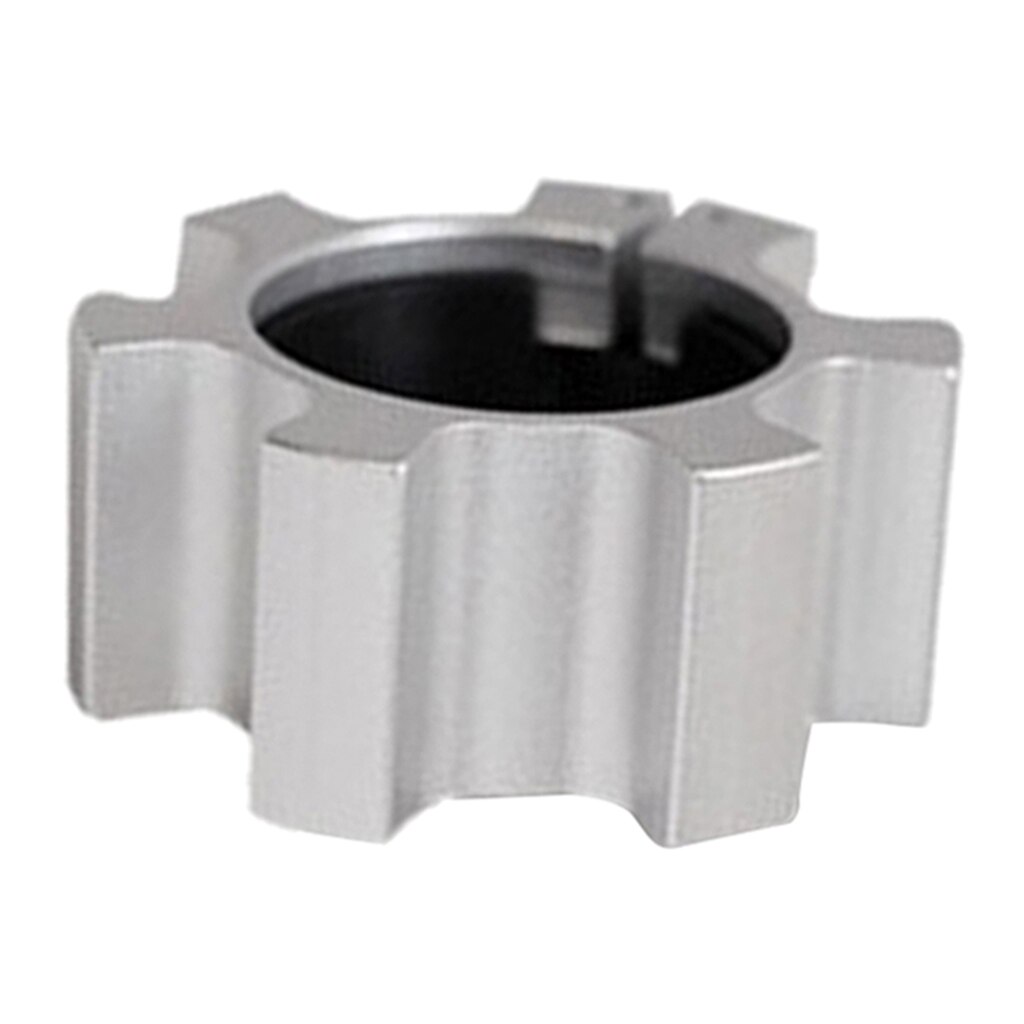 2 Stuks 2 ''Barbell Klemmen 50Mm Gewicht Bar Spin Lock Halter Clip Hardware Zilver