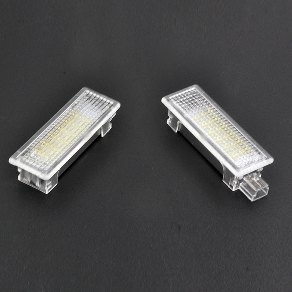 Luz LED de cortesía para el pie de la puerta, sin errores, para BMW Serie 1/3/5/7, E87, E90, E92, E93, F10, E60, E61, F10, X1, X3, X5, X6, Z4, 2 piezas