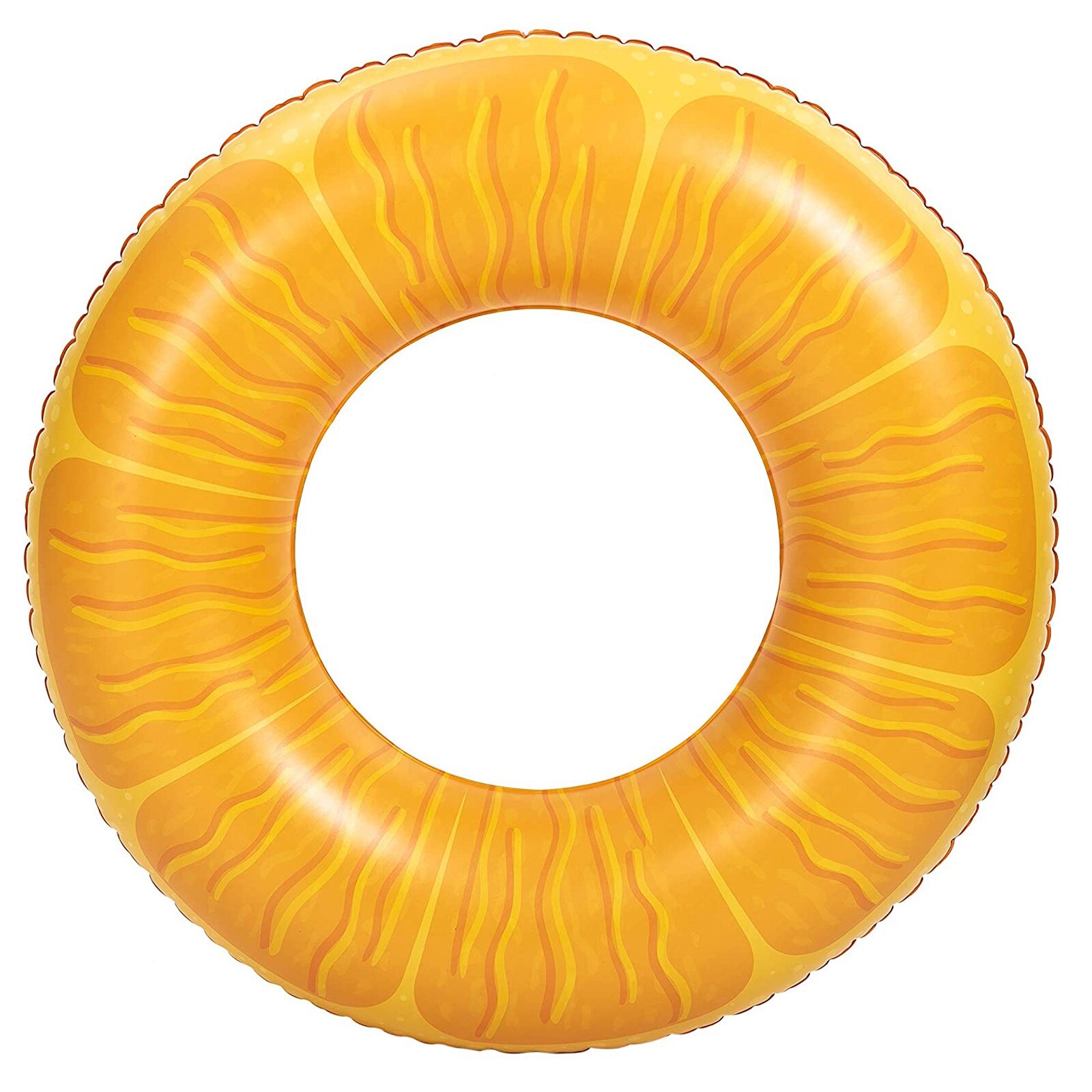 Inflatable Pool Floats Fruit Tube Rings (4 Pack), Fruit Pool Tubes, Pool Floatie