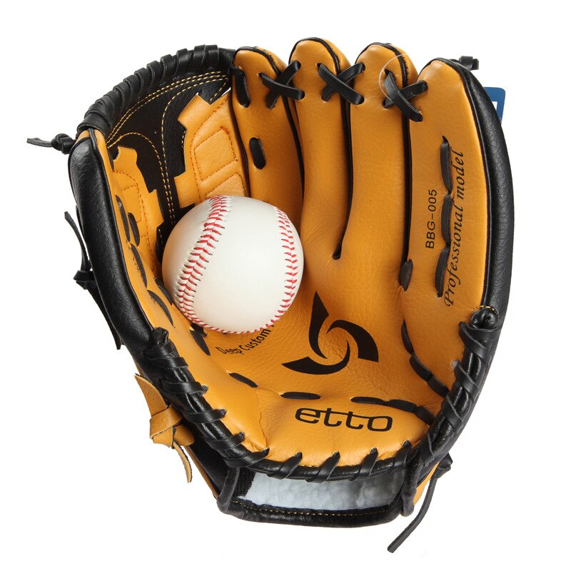 Linkerhand Baseball Handschoen Lederen Accessoires Baseball Training Softbal Handschoen Honkbal Apparatuur Guantes De Beisbol Base Ball