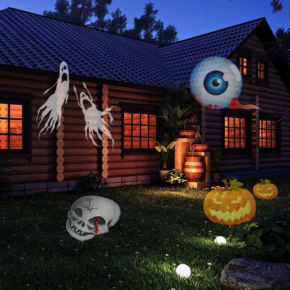 LED père noël projecteur extérieur paysage lumière étanche Disco lumières maison jardin décoration extérieure