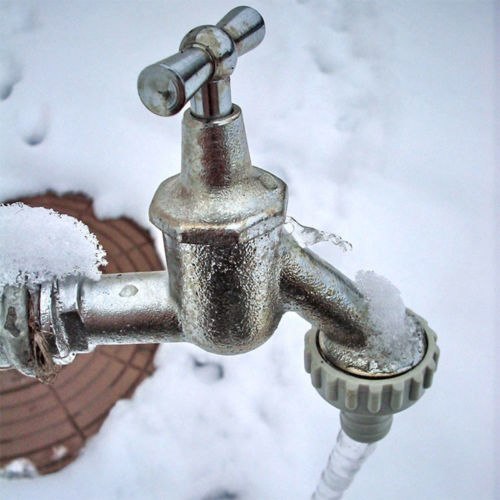 Vinter udvendigt hanehætte vandtæt vandhanehylser fryser beskyttelsessokker
