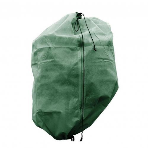 Couverture végétale d'hiver arbre arbuste plante couverture chaude Protection contre le gel avec fermeture à glissière à Double tête jardin potager sac de Protection: 120x180cm / Blackish Green