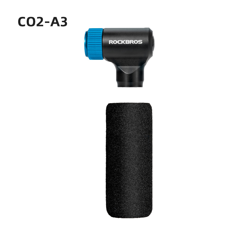 Draagbare Bandenpomp ROCKBROS CO2 Fietspomp - Minipomp Met Drukmeting, Voor Presta & Schrader Ventielen, Geen Cartridge Inbegrepen Fietspomp Hout Draagbare Bandenpomp ROCKBROS CO2 Fietspomp - Minipomp Met Drukmeting, Voor Presta & Schrader Ventielen, Geen Cartridge Inbegrepen Fietspomp Hout