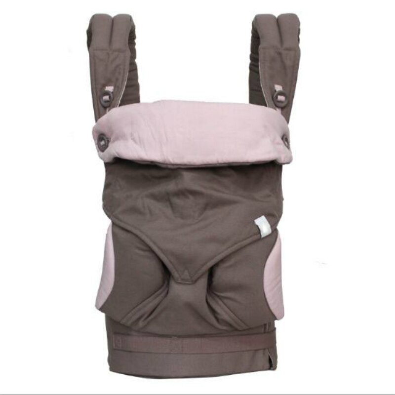 Ergonomische Draagzak 360 Omni Biologisch Katoen Vier Positie 360 Baby Carrier Ademende Koele Lucht Baby Carrier Rugzak: 360 Khaki