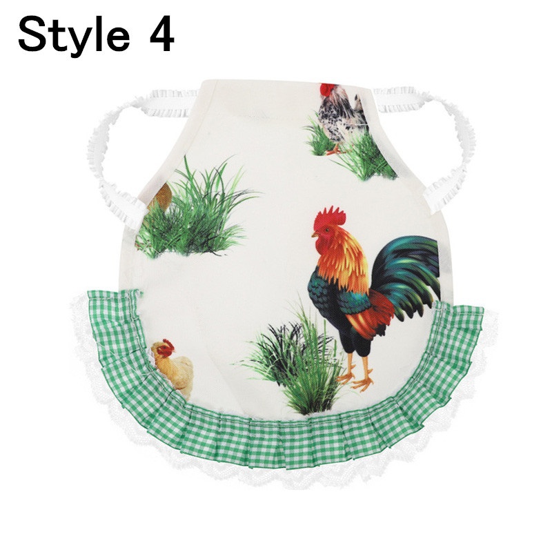 Tablier élastique en forme de plume pour poule, 11 Styles, petit accessoire de Protection en forme de coq, Protection de queue, en selle de poulet: Style 4