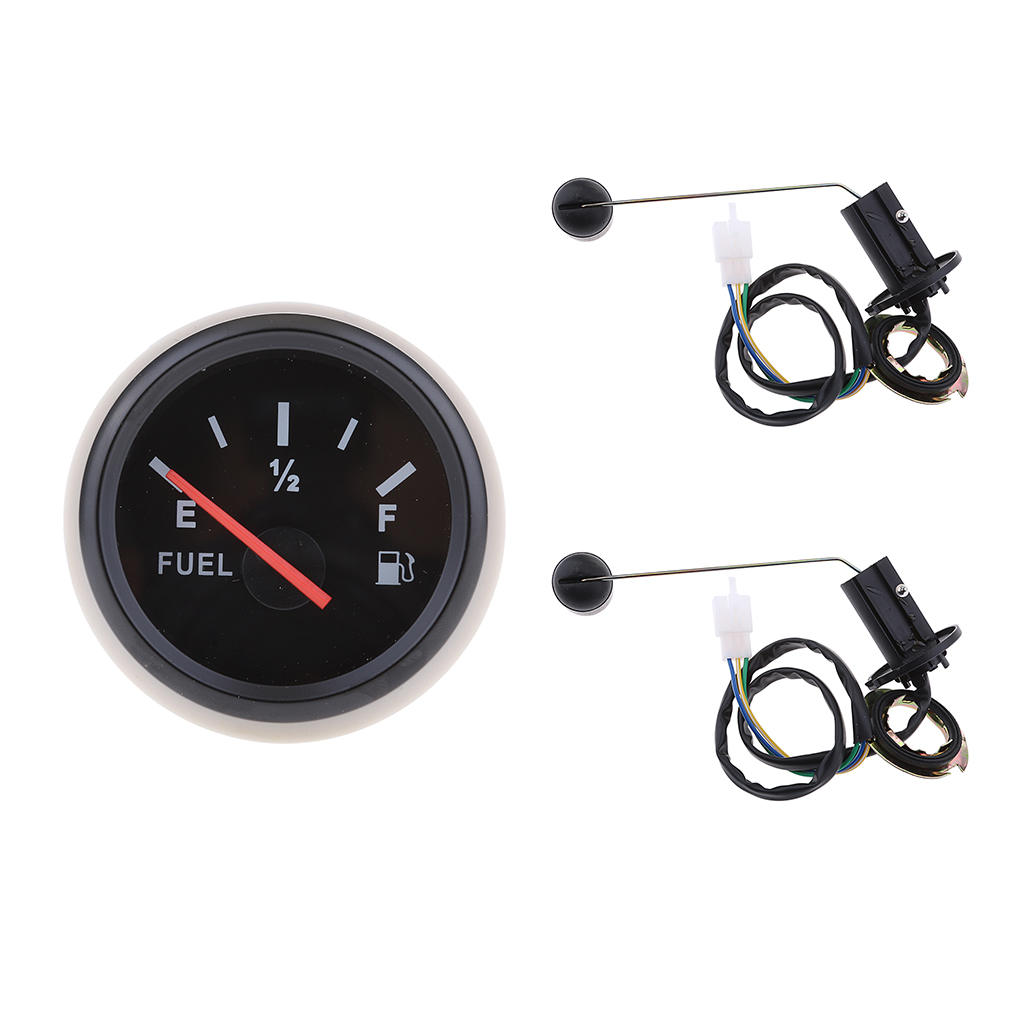 3 X Brandstofniveausensor Display Tank Zender Float GY6 50CC + Brandstof Niveau Indicator