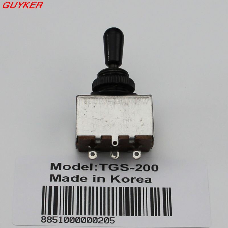 1 pcs 3 WAY Toggle Switch/knob For style Guitar Part