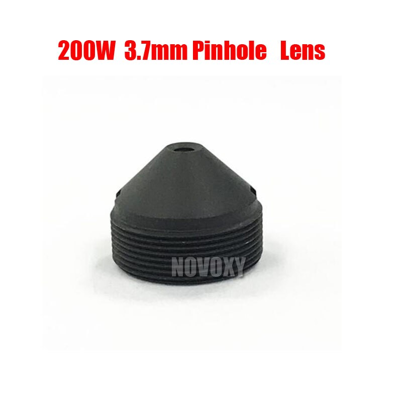 Objectif de mini caméra 200W 1/3, objectif grand Angle 3.7mm pour caméra de vidéosurveillance