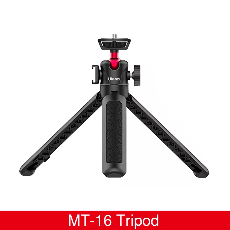 Ulanzi MT-16 Extend Tablet Tripod with Cold Shoe for Microphone LED Video Light Smartphone SLR Camera Vlog Tripod for Sony Canon: MT-16