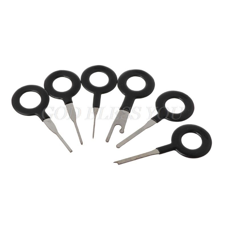 Car Plug Terminal Removal Tool Push Pin Tool Pick Needle Harness Pick Needle Retractor Unlock Key Removal Access Tool