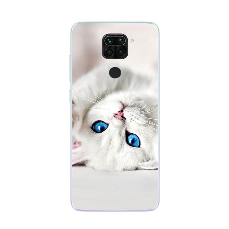 Per Coque Xiaomi Redmi Note 9 custodia 6.53 morbido silicone TPU Cover posteriore carina per Xiaomi Redmi Note 9 Note9 custodia Fundas Etui