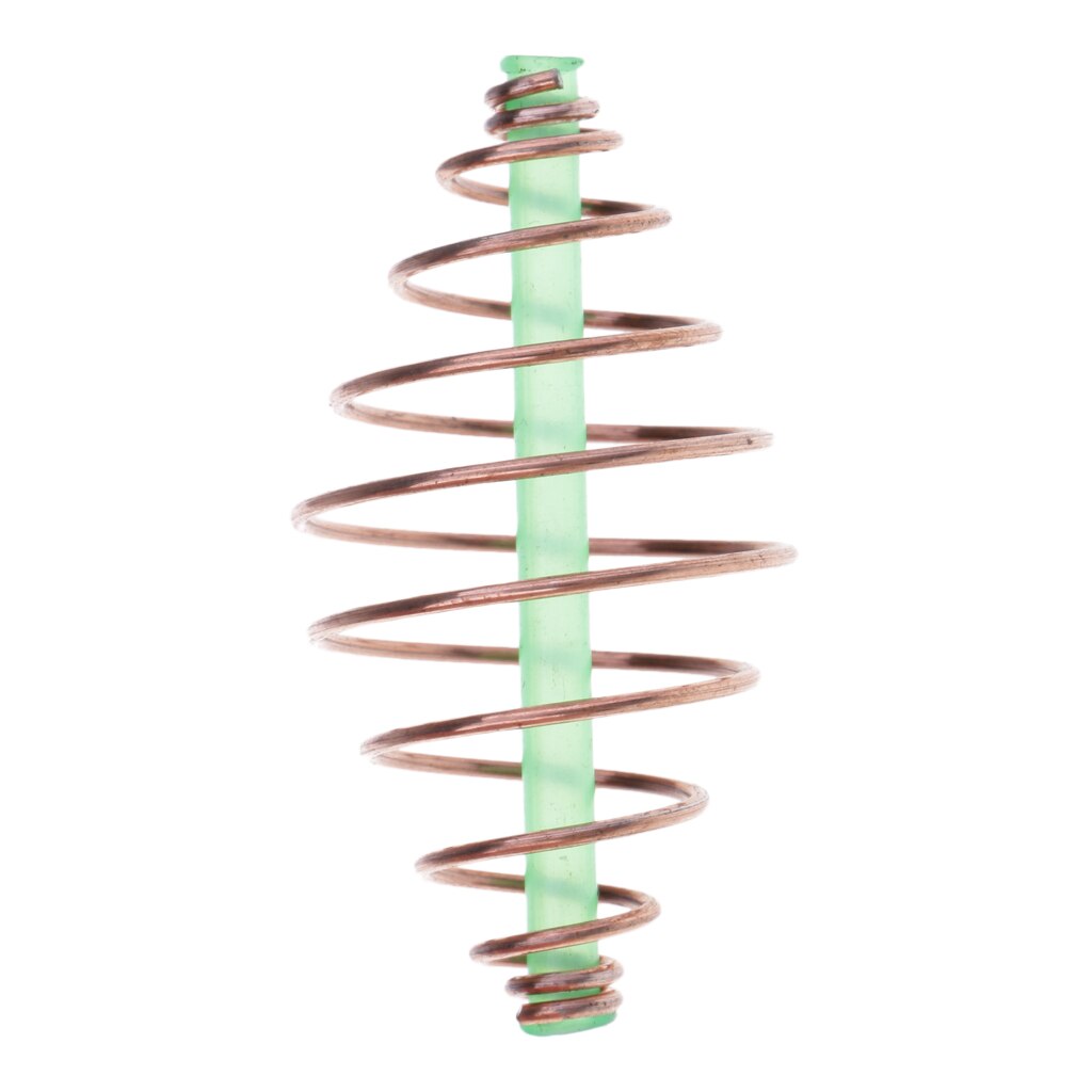 Spring Coil Fishing Feeder – Alimenteur Inline Métal Innovant Pour Gros Poissons – Tailles S/M/L