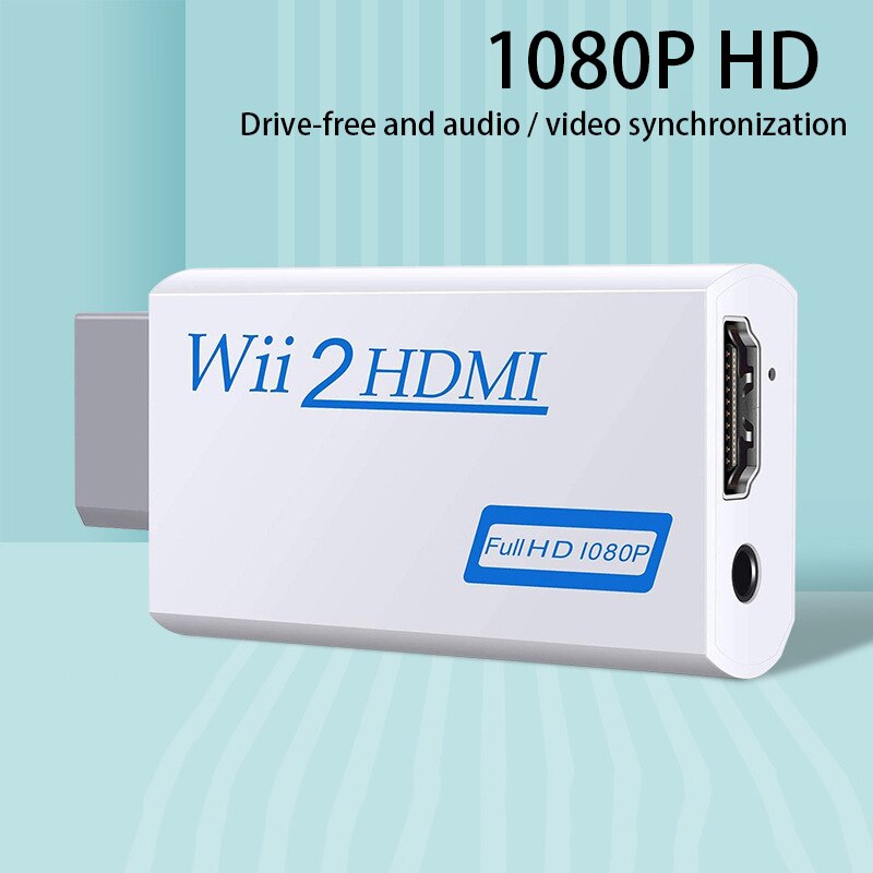 Voor Wii Naar Hdmi Converter, 1080P Hd Output Aans... Grandado