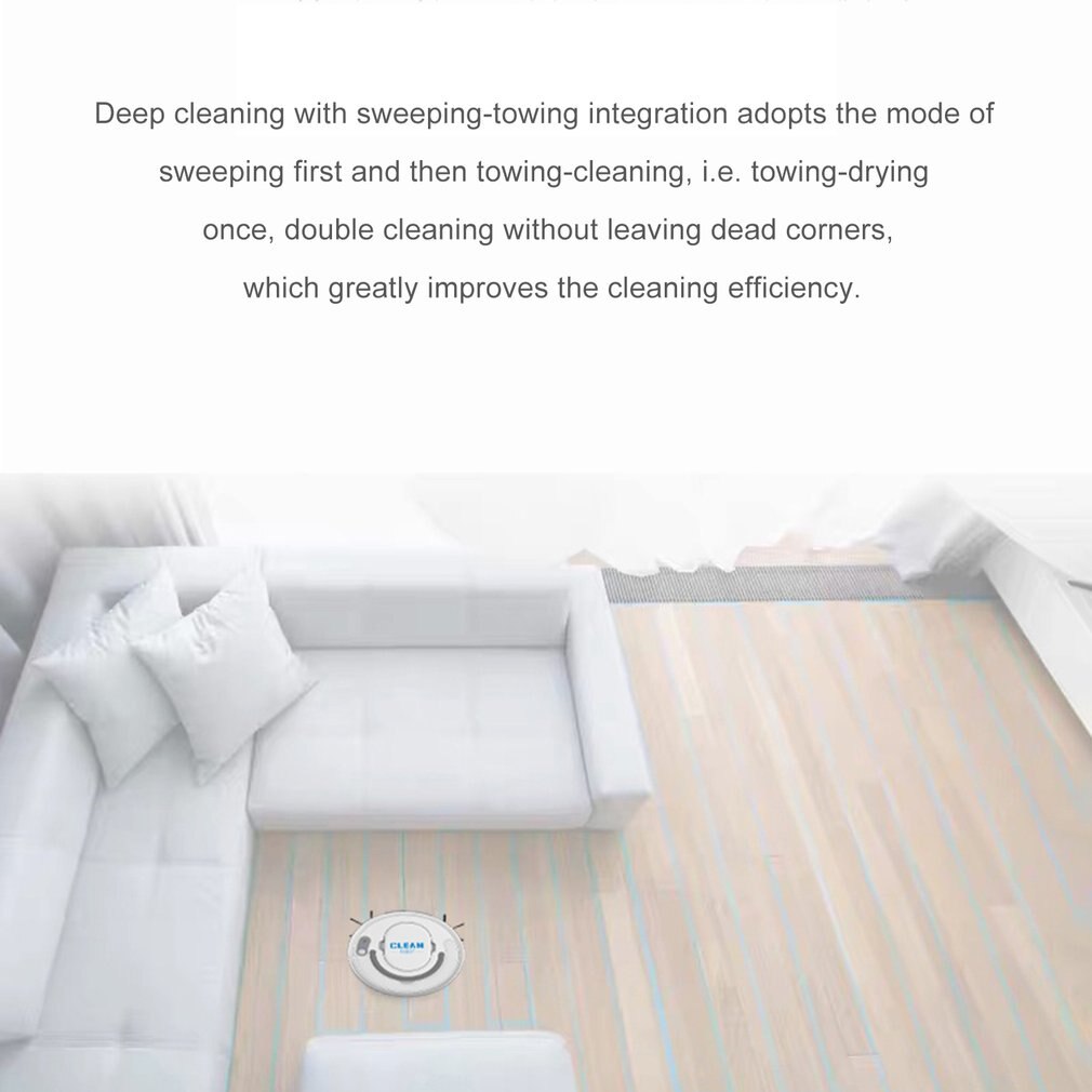 3in1 Sweeping Robot Clean Intelligent Home Vacuum Cleaner Household Automatic Sweeping Dust Tool Smart Floor Sweeper