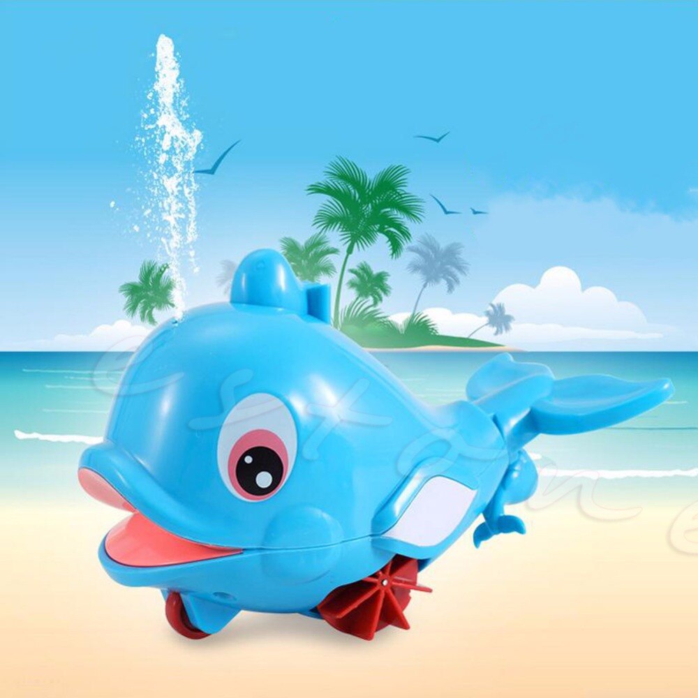 1Pc Kunststoff Wal bilden Spritzen Schlecht Baby Kleinkind Baden Spielzeug Schwimmen Schwimmbad