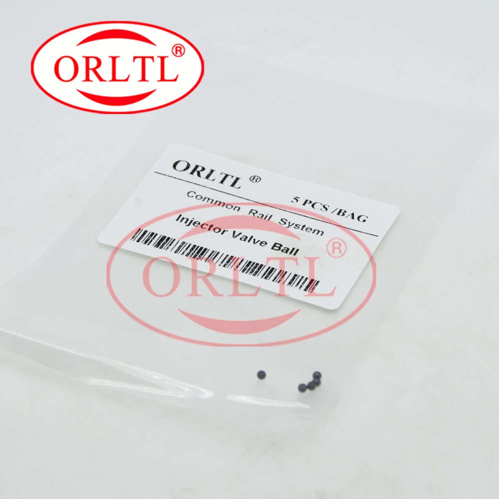 5pcs/bag ORLTL Half Ball Common Rail Injector Valve Ball Auto Engine Diesel Fuel Injection Adjusting Ball For Denso Series