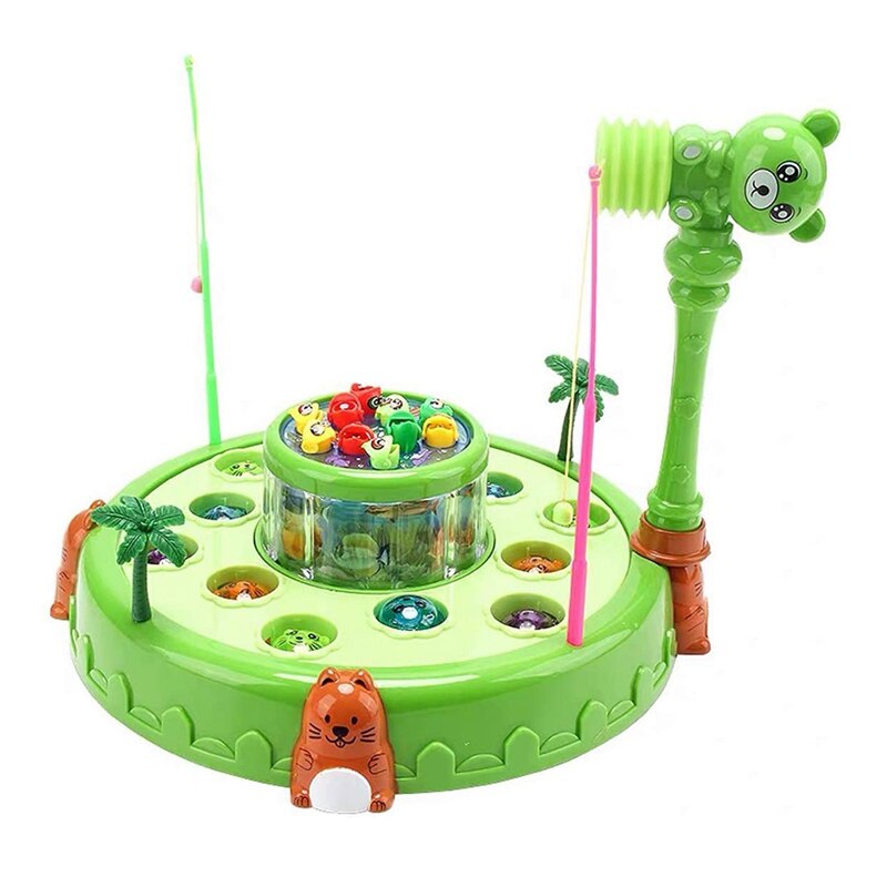 2 in 1 Interaktive Schlag ein Maulwurf Spiel &Ampere; Magnetischen Angeln Spielzeug für Kleinkinder-Lernen FrüHenne Entwicklungs Spielzeug-spaß: Ursprünglich Titel