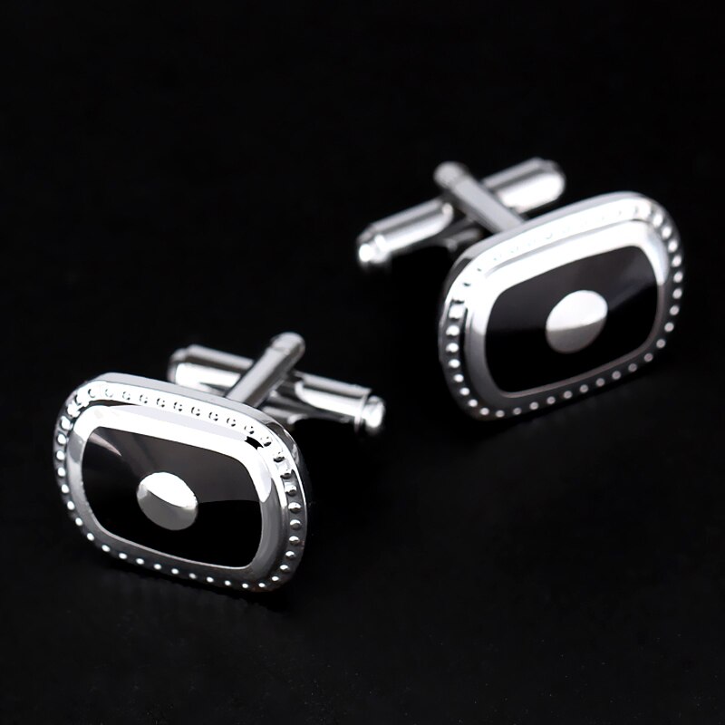 ZOSHI Französisch Hemd Manschettenknopf für Mens Manschette Verknüpfung Geschmack Männlichen Silber Farbe Luxus Hochzeit Manschettenknöpfe