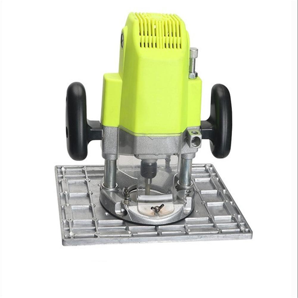 Aluminium Router Table Insert Plate Table For Woodworking Benches Router Plate Wood Tools Milling Trimming Machine Plate Tool