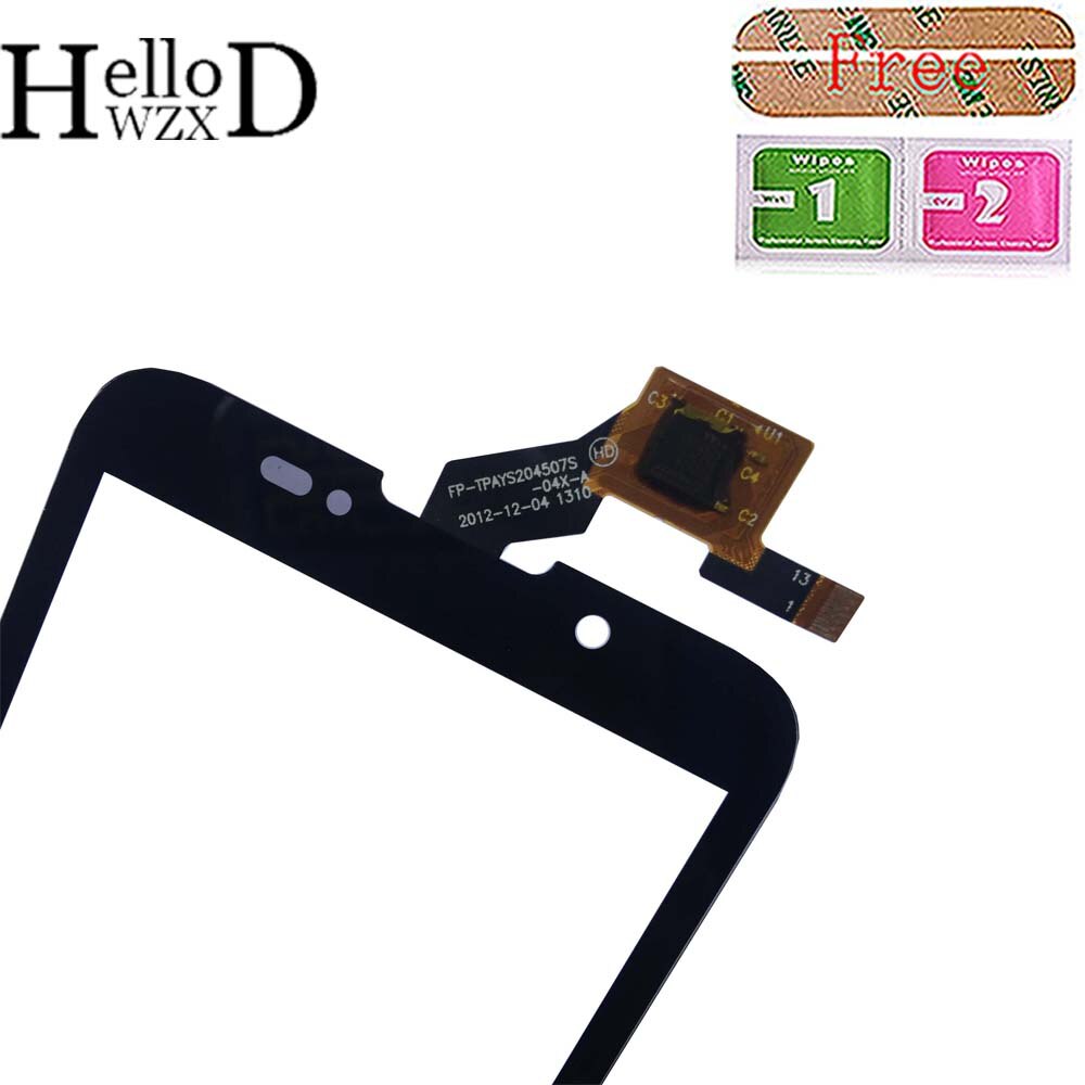 4.5'' Mobile Touch Screen For ZTE V880H Blade G2 Digitizer Panel For ZTE V965 Lens Sensor Tools 3M Glue