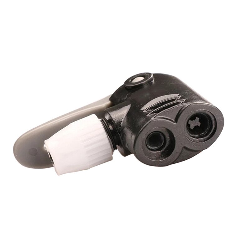 MTB Bicycle Tyre Tube Replacement Track Pump Two-head clever mouth, suitable for mouth, mouth, mouth, meet all Head Spare Pump