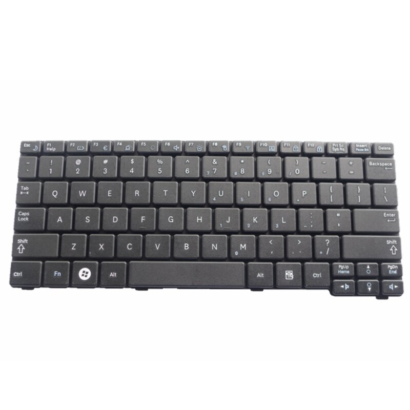 YALUZU English keyboard for Samsung N150 N143 N145 N148 N158 NB30 NB20 N102 N102S NP-N145 N148P NB30P NP-N150 US Layout: Black