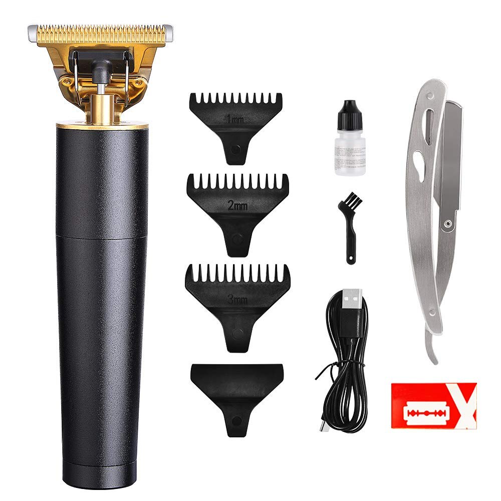 Gaeruo T1 Hair Outliner Grooming Trimmer Clippers for Men - Close Cutting T-Blade Hair Trimmer