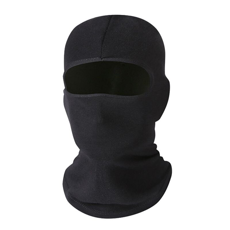 Cagoule d'hiver, masque facial complet, bonnet de cyclisme en plein air, élastique, respirant, , coupe-vent