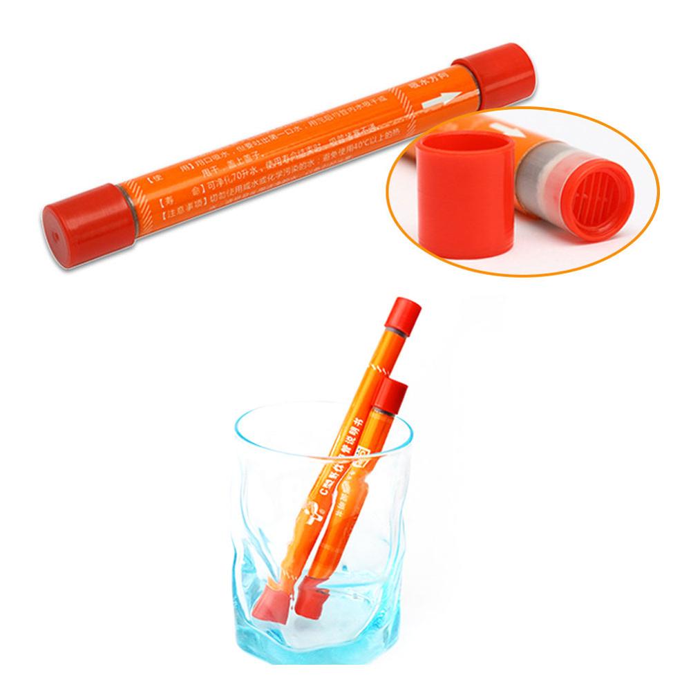 Portable Water Purifier Pocket Water Purification Straw Pen Outdoor Mini Water Purification Life Emergency Straw