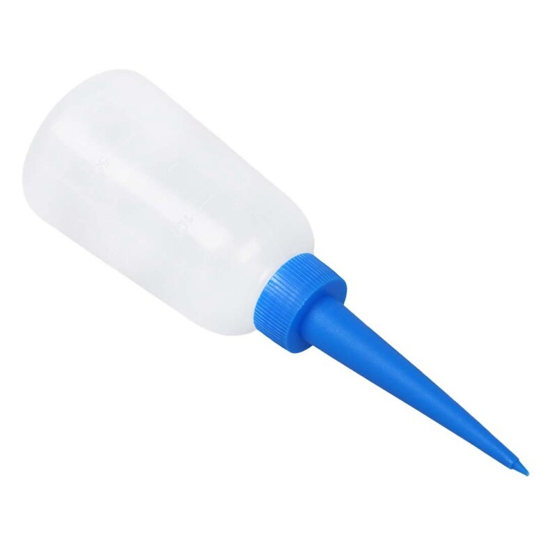 Blue & White Empty Liquid Applicator Bottle 100 ml Oil