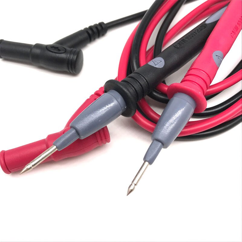 1 Paar 10A Amperemeter Test Cord Nuttig Universele Multimeter Multi Meter Voltmeter Lead Wire Probe Pen Kabel Witn 1 Paar klem