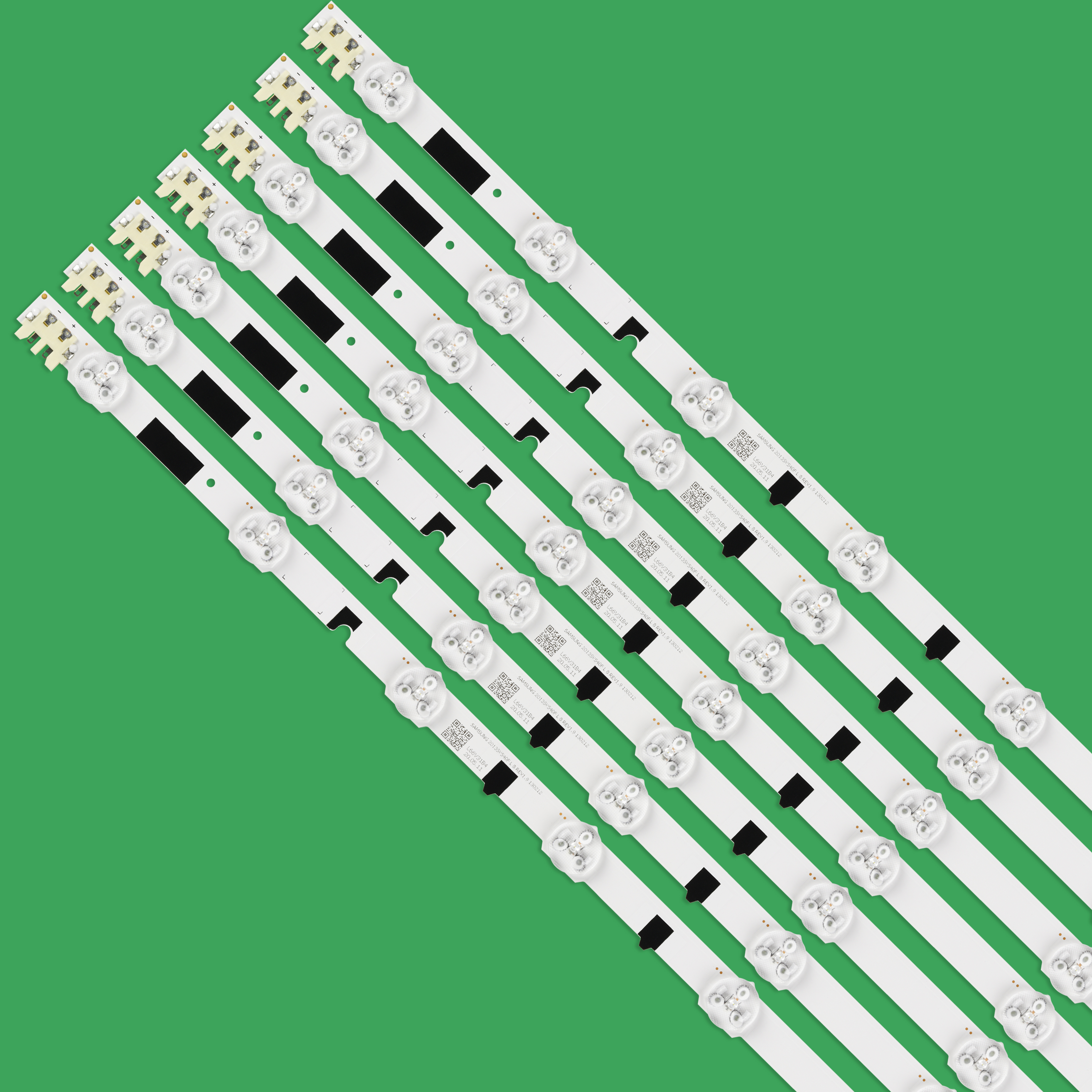 Sæt )14 stk led strip til samsung  ue40 f 6755 ue40 f 6770 ue40 f 6780 un40 f 6100 un40 f 6300 un40 f 5200 un40 f 5500 un40 f 6800 ue40 f 6330