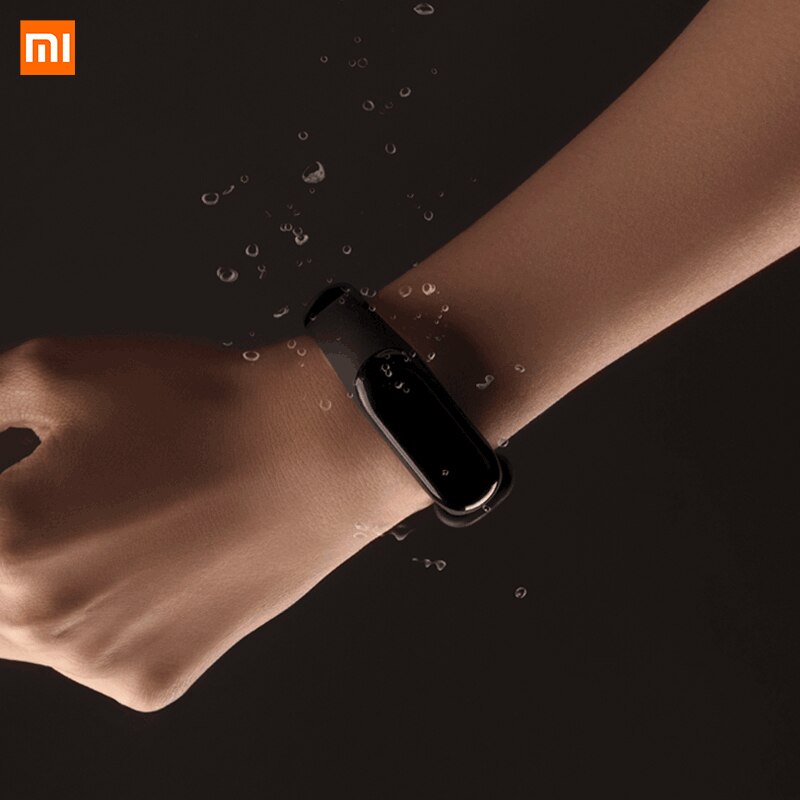 Originale Xiaomi Mi banda 3 Monitor di Frequenza Cardiaca di Bluetooth 4.2 Xaomi di Sport Intelligente Braccialetto OLED Miband 3 Smartband