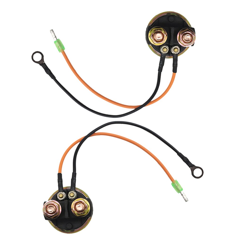 2x Starter Relay Solenoid Replacement for Yamaha Waverunner 500 650 700 GP1200 GP760 SJ650 WJ500