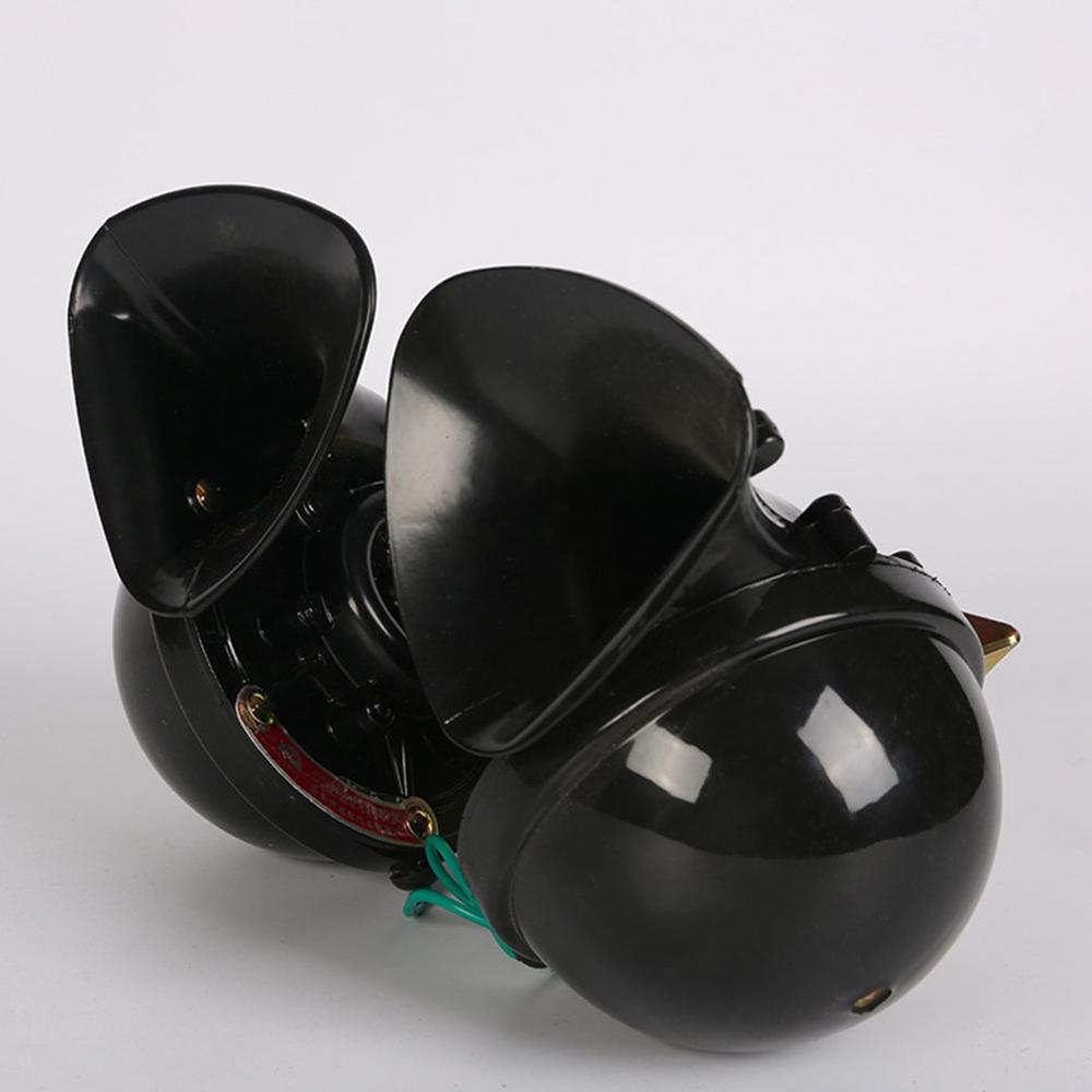 Effen Ijzeren Frame Shell Auto Fluitje Enkele Toon Grote Slak Hoorn Universele Claxon Fluitje Super Luide Claxon