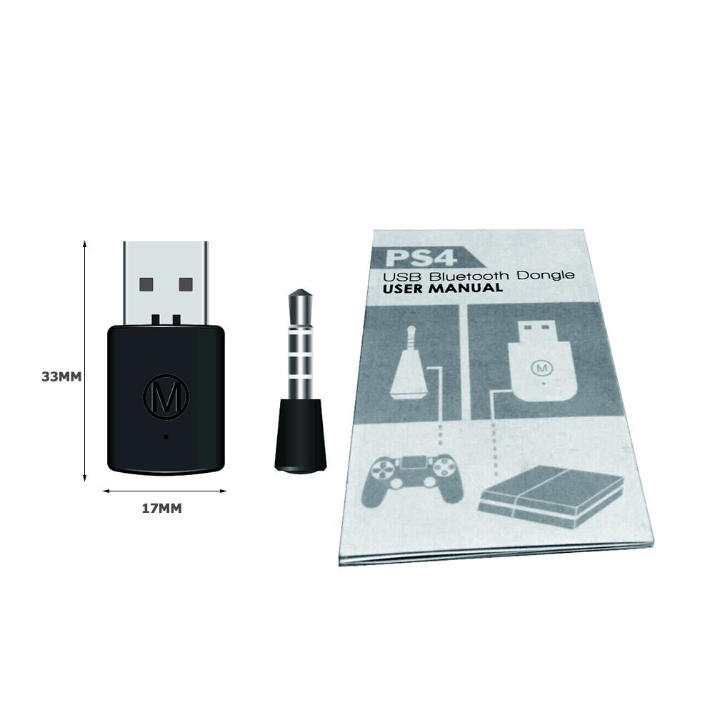 3.5mm Bluetooth 4.0 EDR USB sans fil Dongle dernière Version adaptateur pour Sony PS4 Mini TV PC Kit adaptateur sans fil