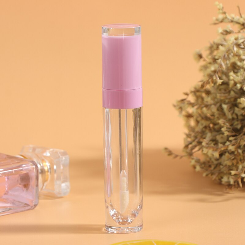 8ml abs lipgloss tubes lege plastic lippenbalsem tubes met staafje witte dop lip glaze container cosmetische verpakking: Pp