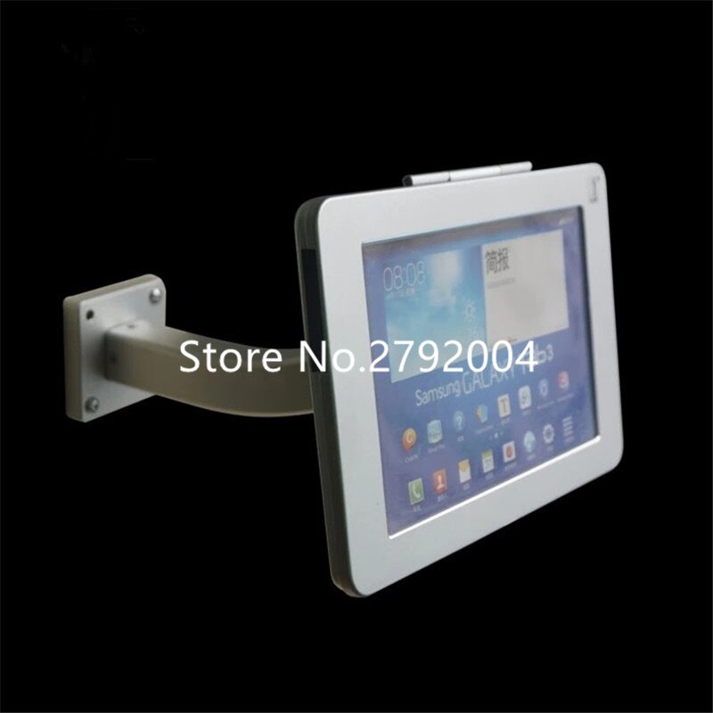 metal tablet hardware accessories, aluminum tablet wall enclosure, security display for Samsung tab 10.1" tablet