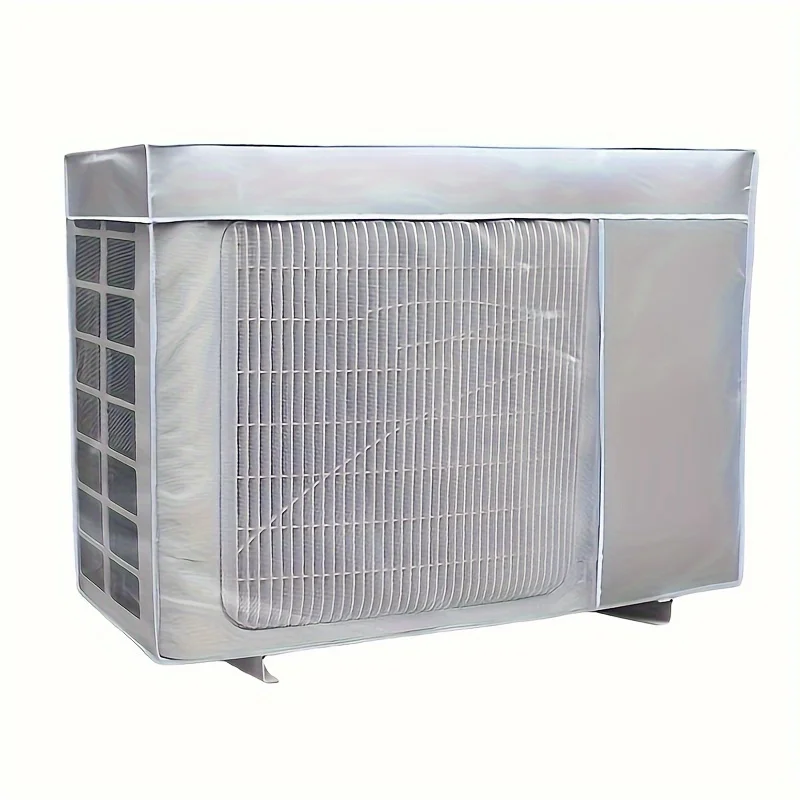 Klimaanlage Abdeckung draussen Klimaanlage Schutzhülle Klimaanlage Staub Abdeckung Sunproof Wasserdichte Abdeckung Anti-Schnee O