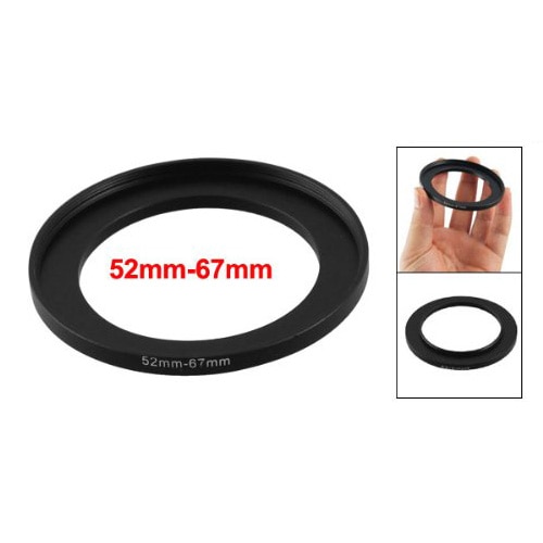 52Mm-67Mm Camera Vervanging Lens Filter Step Up Ring Adapter