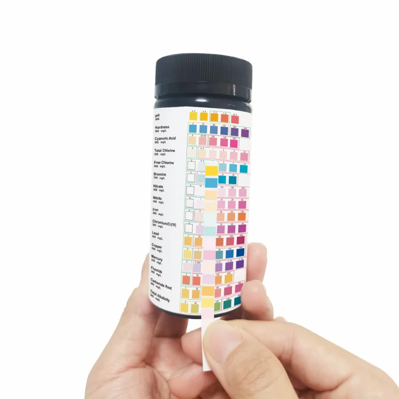 Drinkwatertestkit Teststrips voor hardheid, chloor, fluoride, sporen van zware metalen, pH-balans en meer watertester